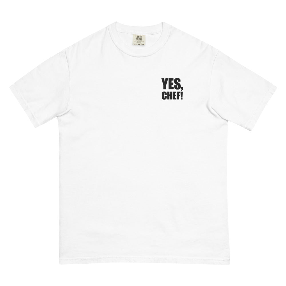 The Bear Yes, Chef! Embroidered Comfort Colors T-Shirt | FX