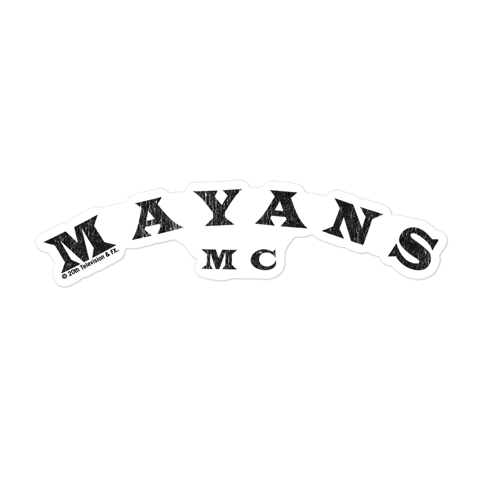 Mayans M.C. Logo Die Cut Sticker