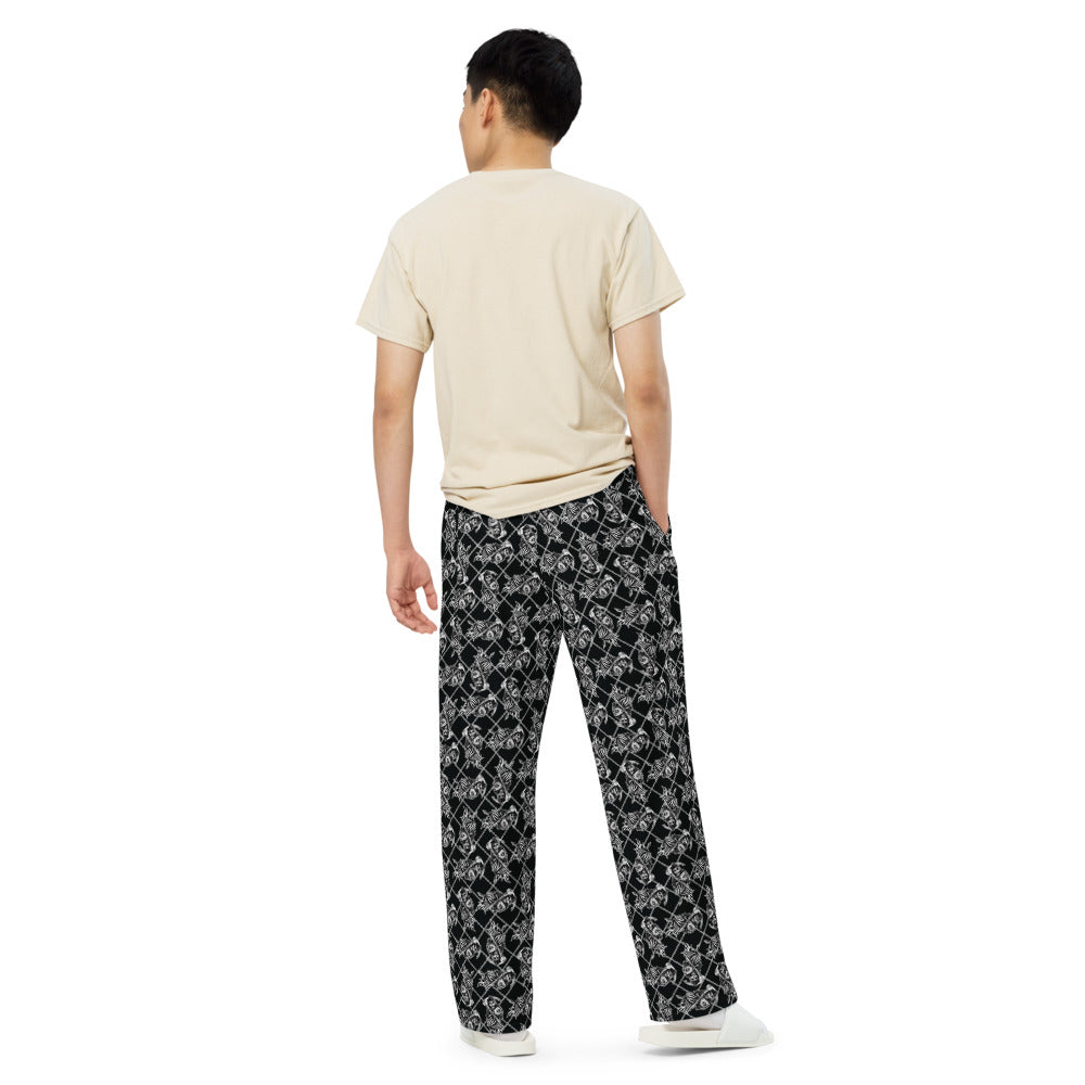 Sons of Anarchy Reaper Pattern Wide-Leg Pants | FX Networks Shop