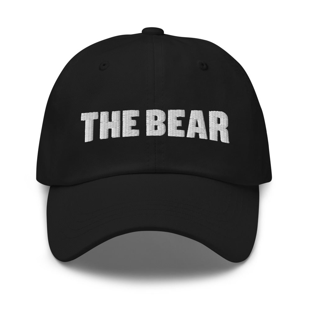 Teddy Fresh Black Hat with Bear Embroidery Dream On Dreamer Hat Nylon Shaggy Bear - Black | Dant main image 3