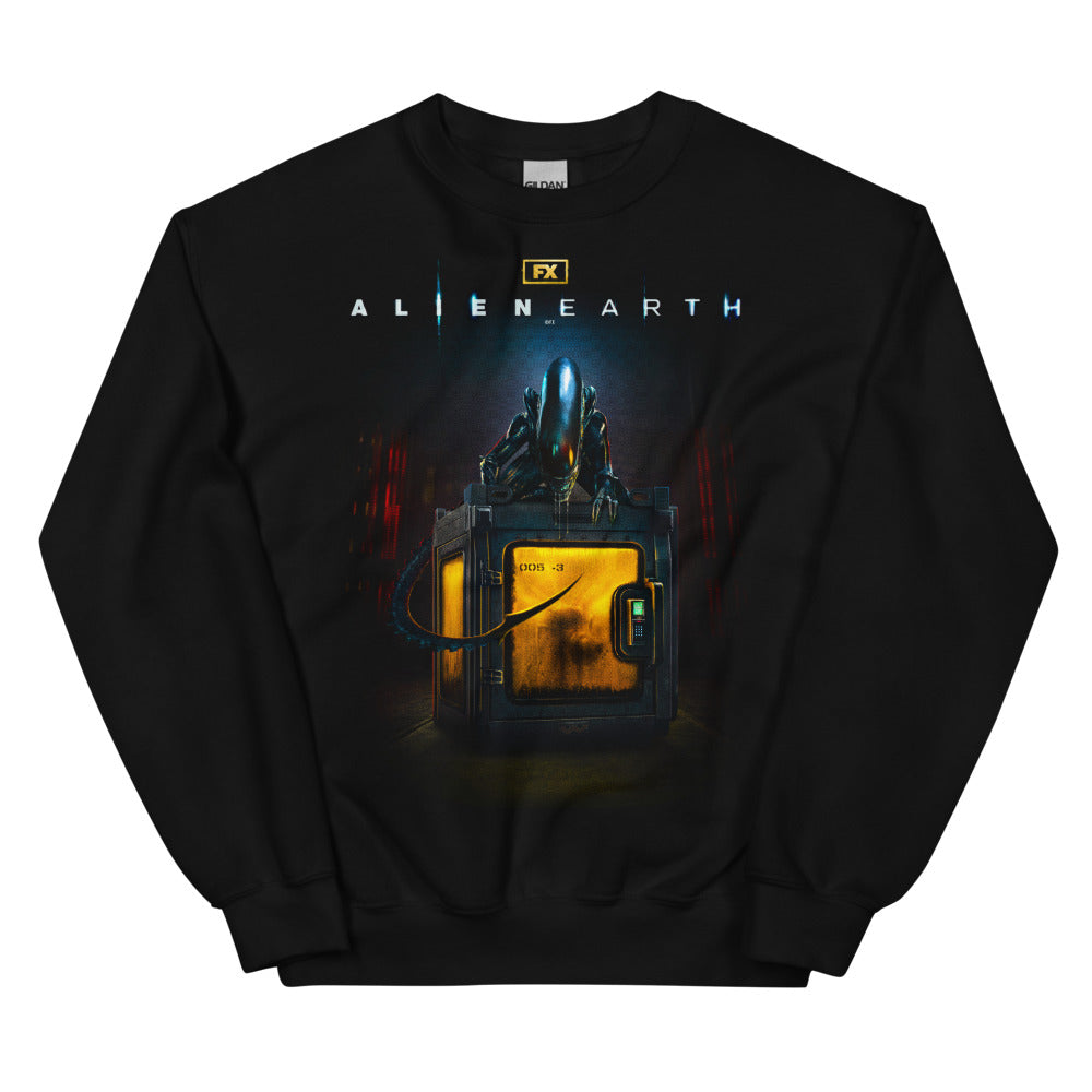 Alien: Earth Crate Fleece Crewneck Sweatshirt | FX Networks Shop