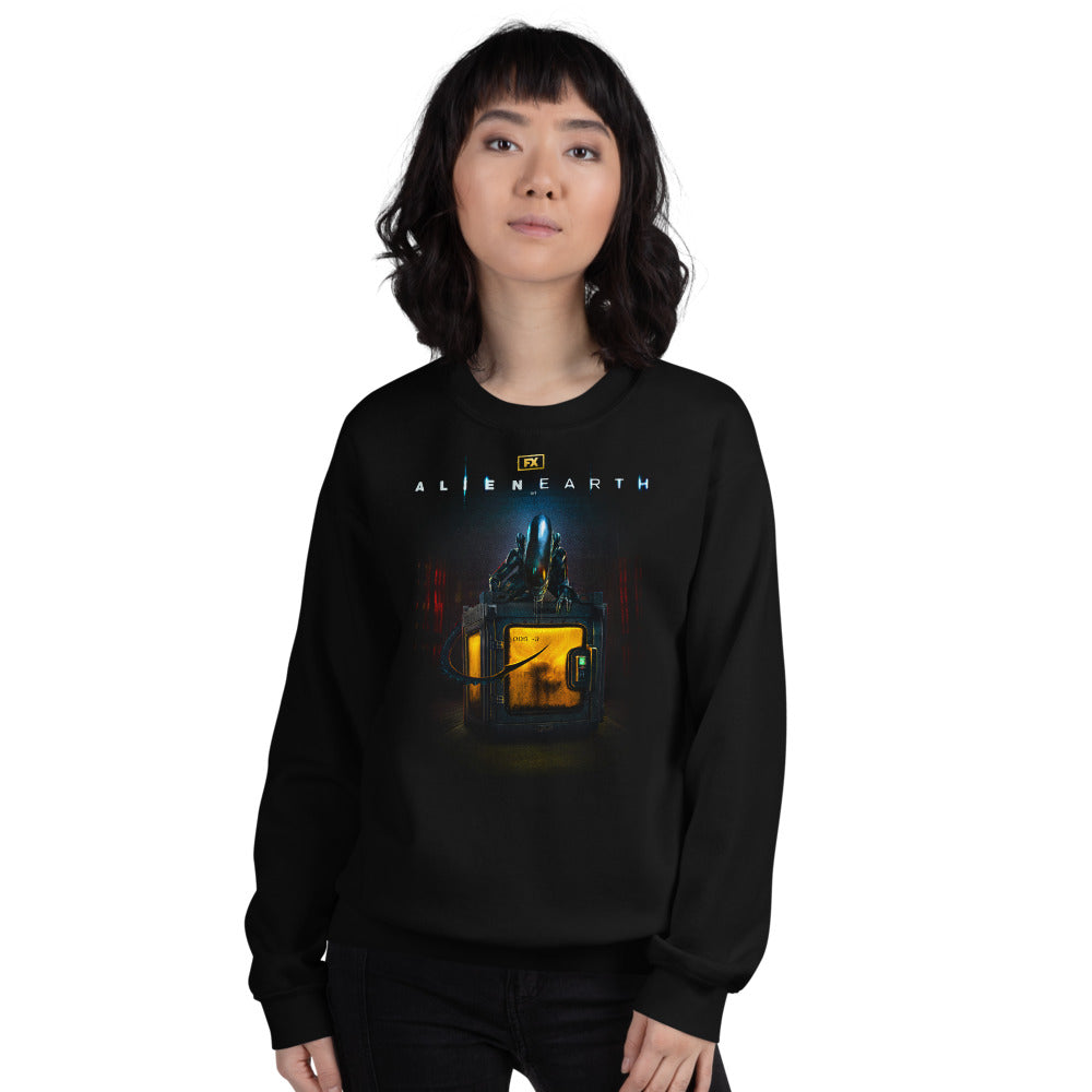 Alien: Earth Crate Fleece Crewneck Sweatshirt | FX Networks Shop