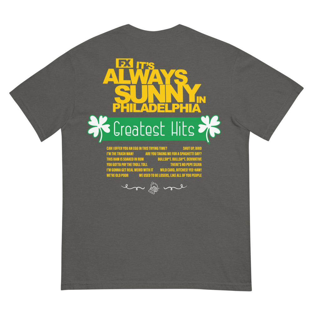 It's Always Sunny in Philadelphia Greatest Hits Quotes Comfort Colors
