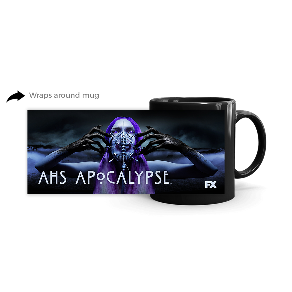 American Horror Story Apocalypse Art Black Mug