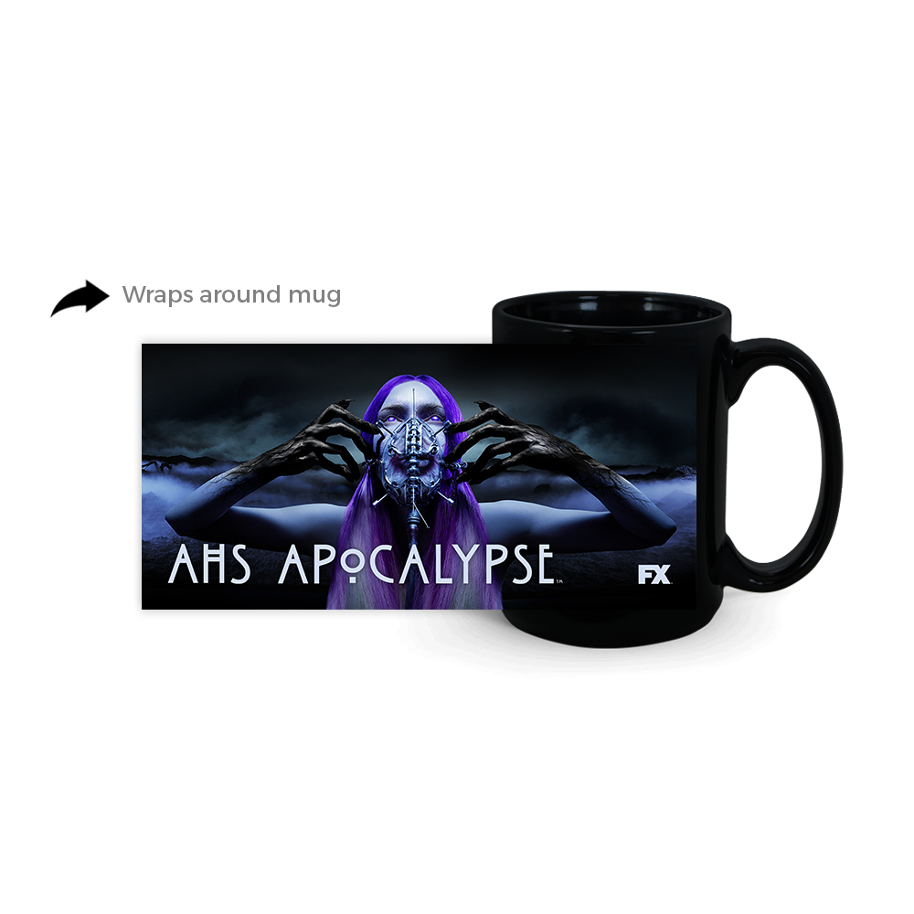 American Horror Story Apocalypse Art Black Mug | FX Networks Shop