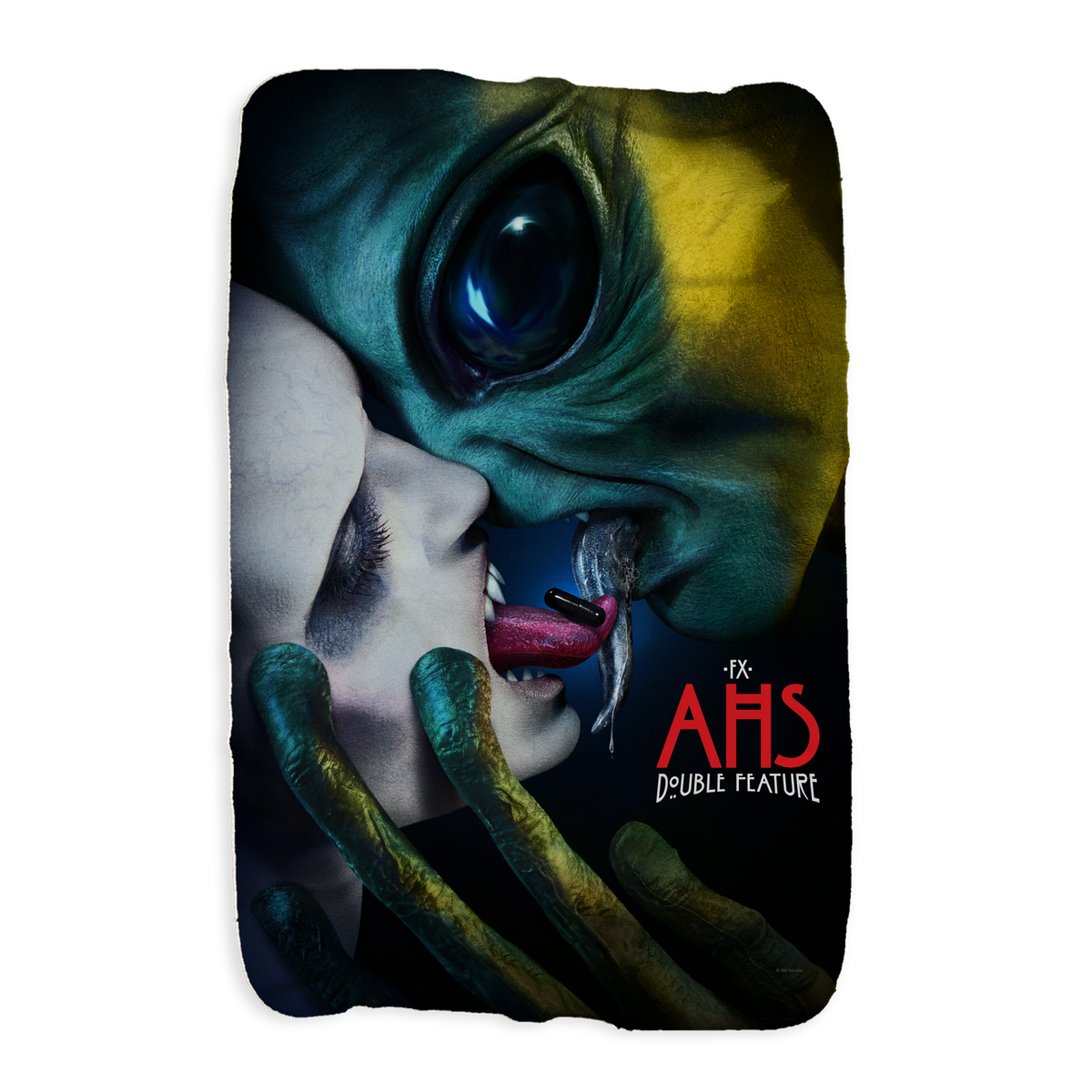 American Horror Story Double Feature Key Art Sherpa Blanket Fx Networks Shop