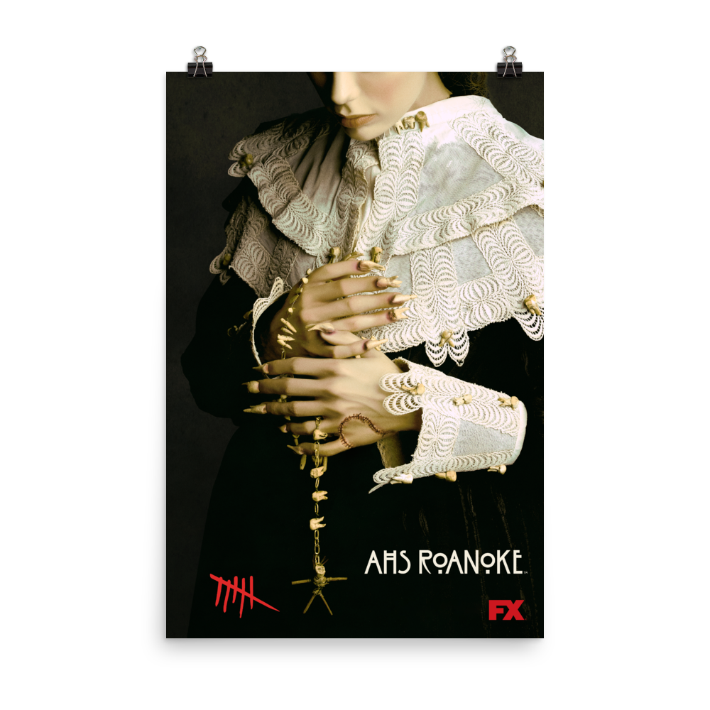 American Horror Story Roanoke Art Premium Satin Poster Fx Networks Shop 