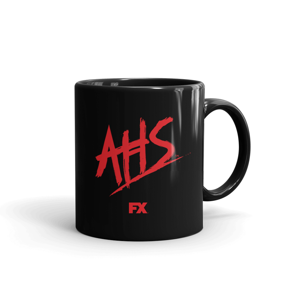 American Horror Story AHS Slasher Logo Black Mug