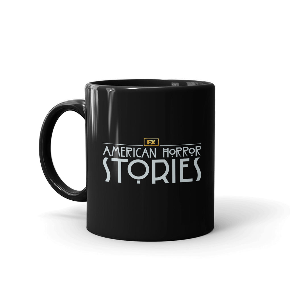 American Horror Stories Stacked Logo Black Mug