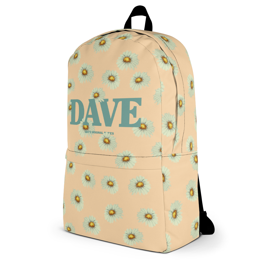 DAVE Flower Logo All-Over Print Backpack