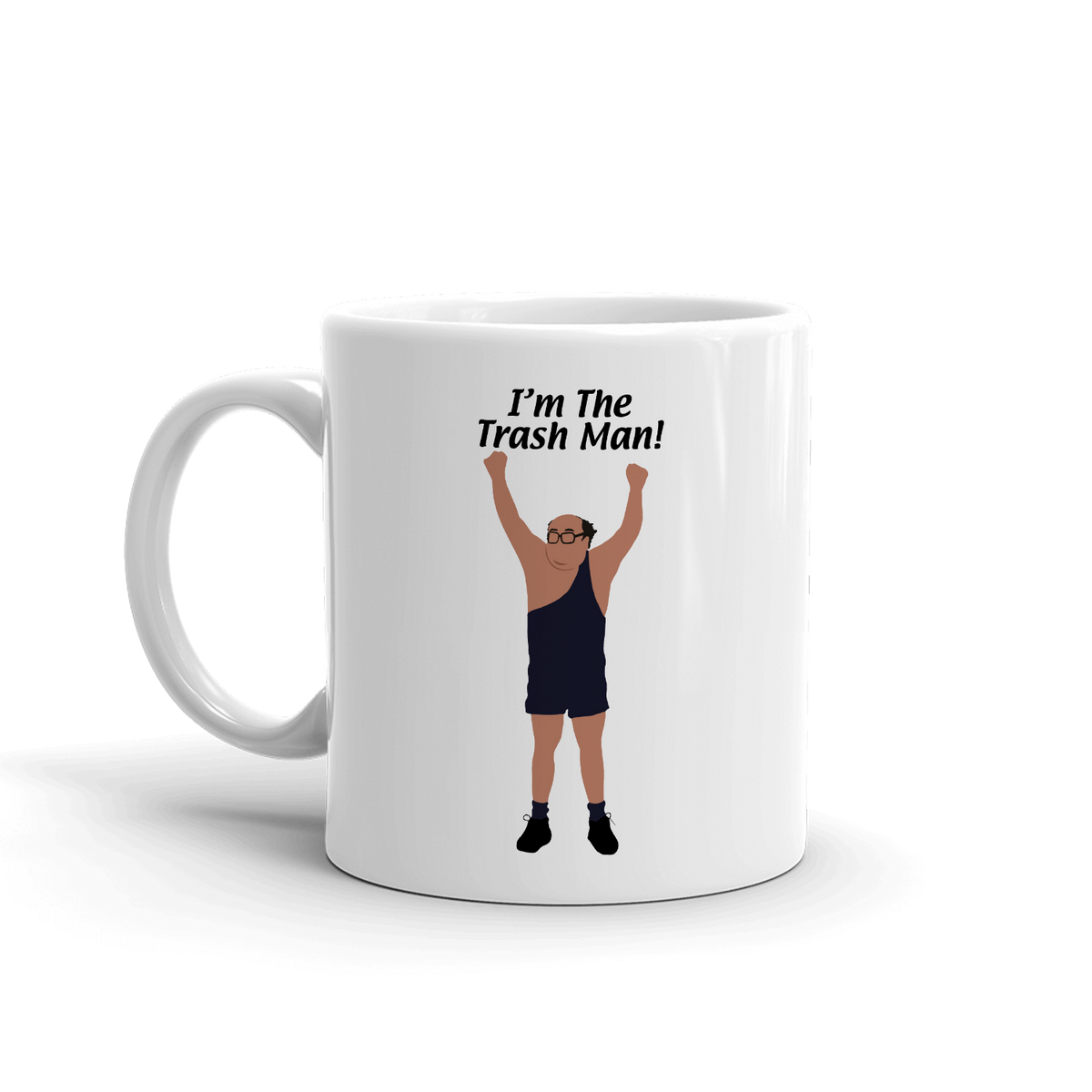 It's Always Sunny in Philadelphia Trashman White Mug | FX Networks Shop