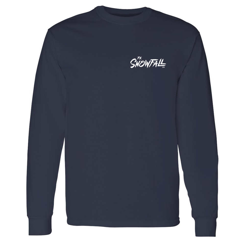 Snowfall Logo Adult Long Sleeve T-Shirt | FX Networks Shop