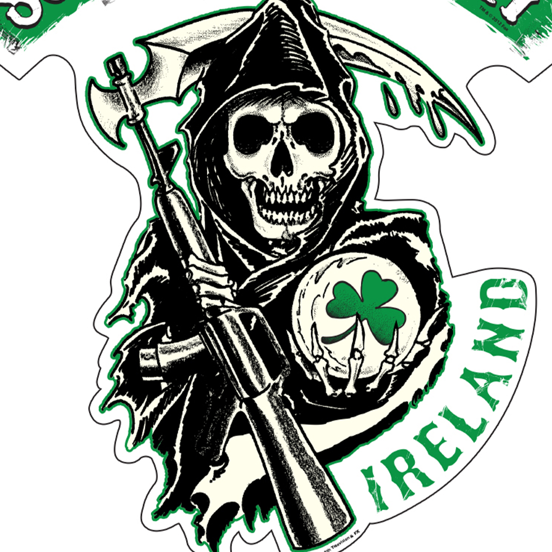 Soa Reaper Logo Sons Of Anarchy SAMCRO Reaper Crew Adult Tank Top