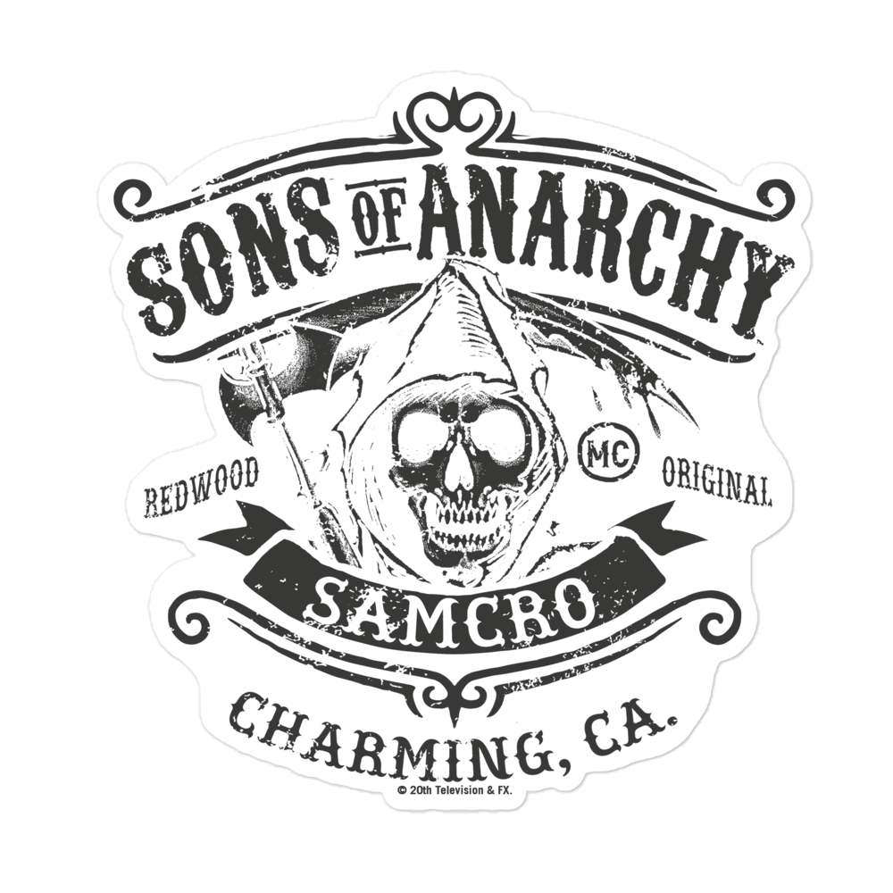 Sons of Anarchy 5 Piece Die Cut Sticker Set | FX Networks Shop