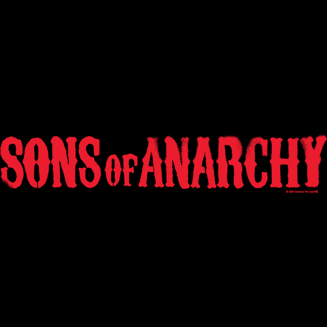 Anarchy of Short Sons Shop FX Networks Adult | T-Shirt Logo Sleeve