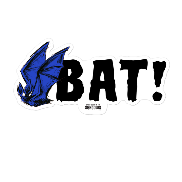 What We Do in the Shadows BAT! Die Cut Sticker | FX Networks
